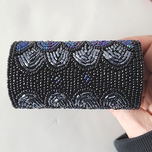 Set of 2 beaded coin purses, lipstick holder, like new - Picture 8 of 8